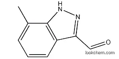 Molecular Structure of 1000340-51-1 (7-Methyl-1H-indazole-3-carbaldehyde)